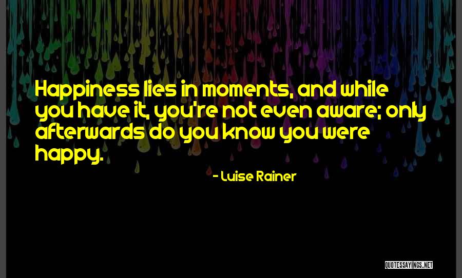 Zbytek Lina Quotes By Luise Rainer Zbytek Lina Quotes By Luise Rainer