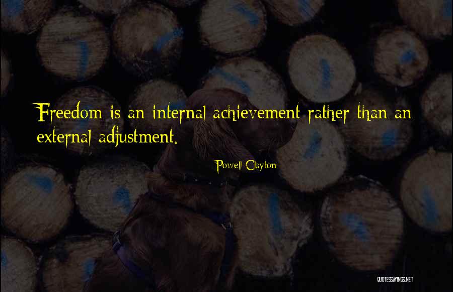 Zdecydowane Kobiety Quotes By Powell Clayton