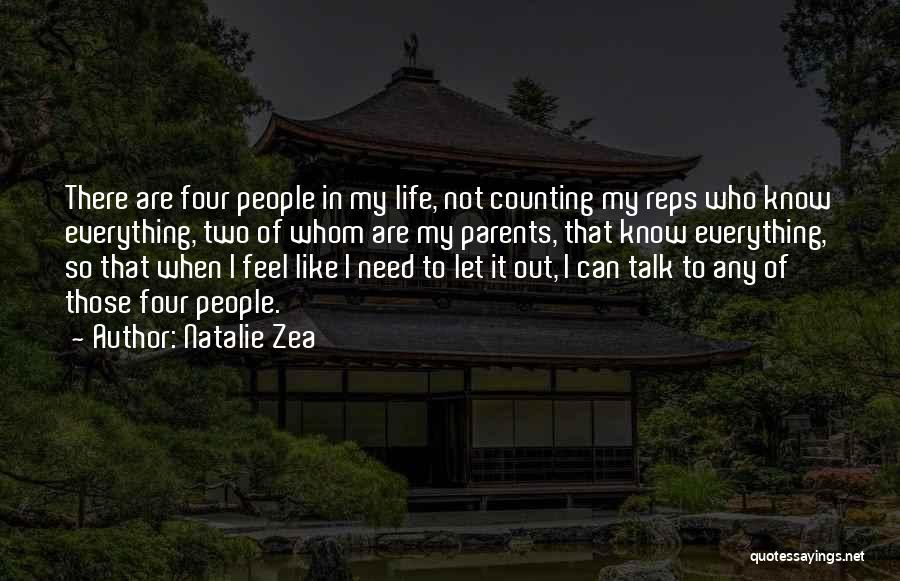 Zea Quotes By Natalie Zea