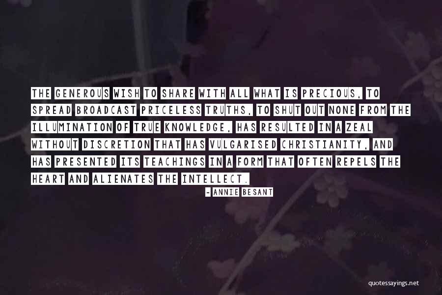 Zeal Without Knowledge Quotes By Annie Besant Zeal Without Knowledge Quotes By Annie Besant