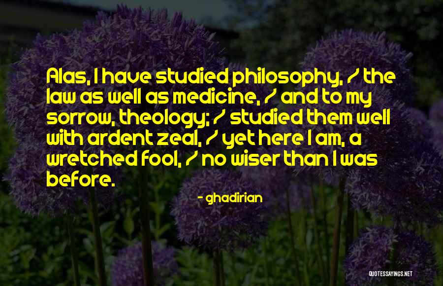 Zeal Without Knowledge Quotes By Ghadirian Zeal Without Knowledge Quotes By Ghadirian