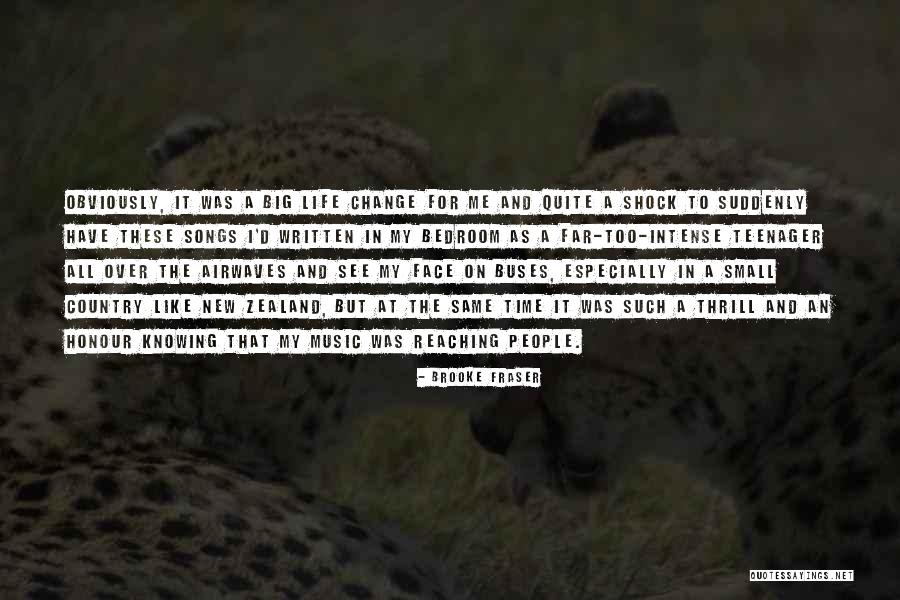 Zealand Quotes By Brooke Fraser Zealand Quotes By Brooke Fraser