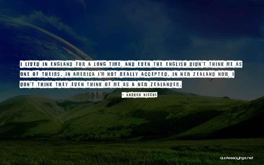 Zealander Quotes By Andrew Niccol Zealander Quotes By Andrew Niccol