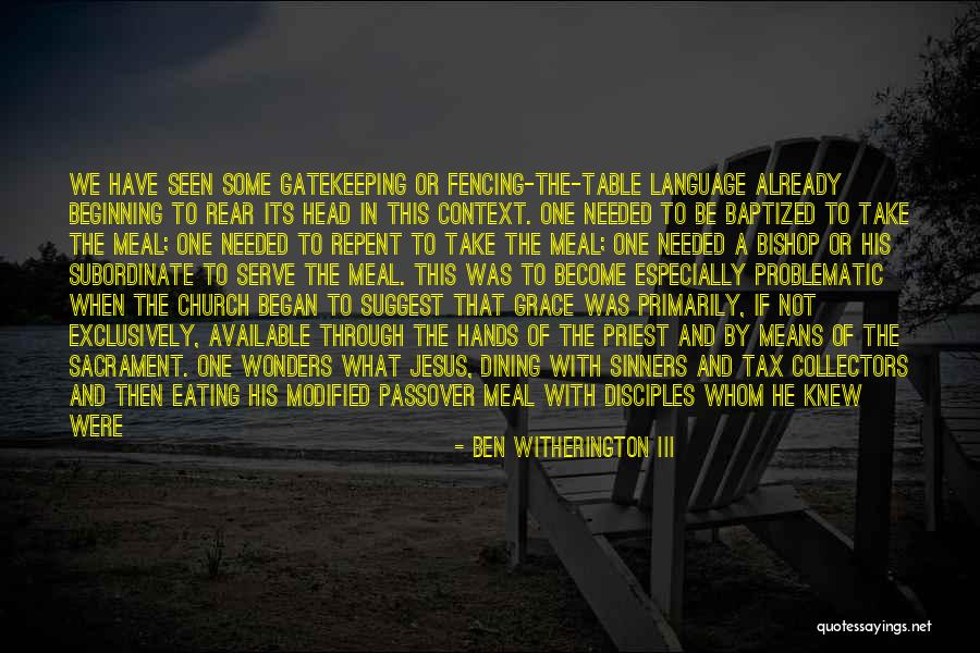 Zealous Quotes By Ben Witherington III Zealous Quotes By Ben Witherington III