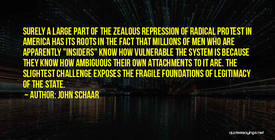 Zealous Quotes By John Schaar