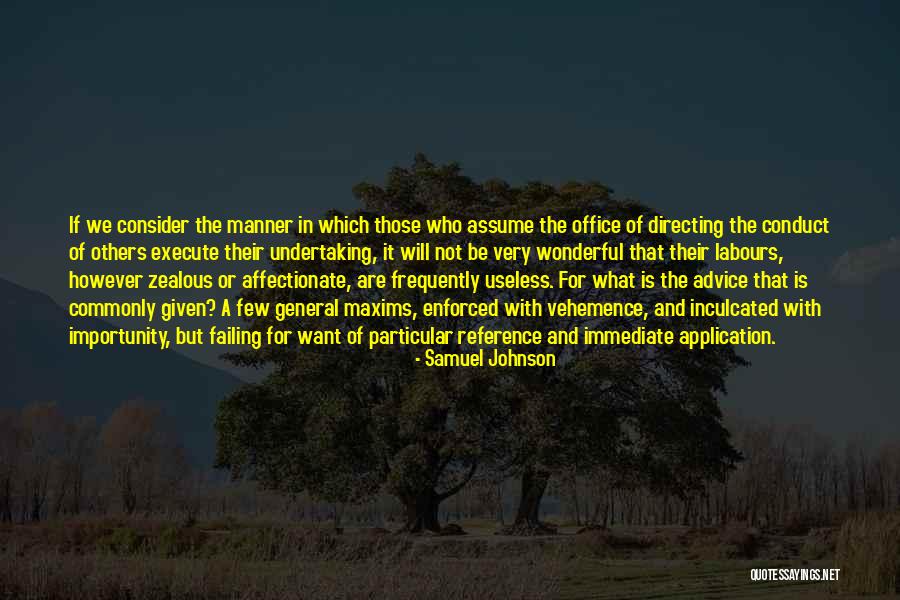 Zealous Quotes By Samuel Johnson