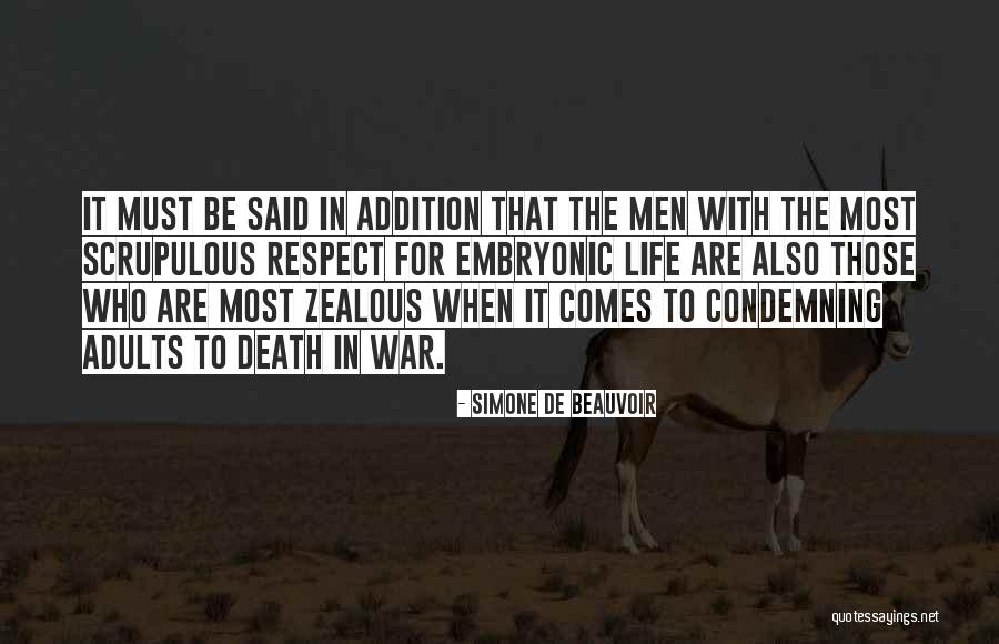 Zealous Quotes By Simone De Beauvoir