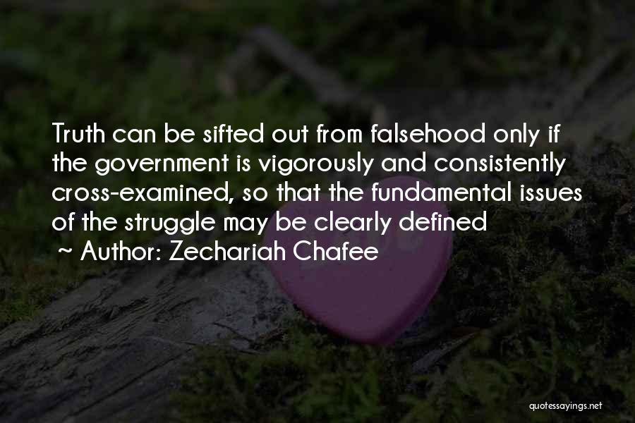 Zechariah Quotes By Zechariah Chafee