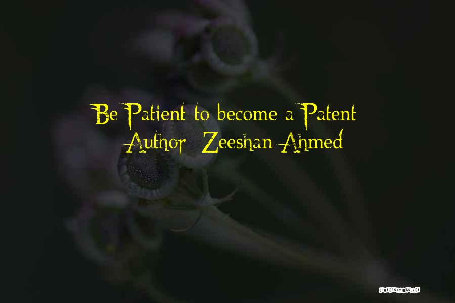 Zeeshan Ahmed Quotes 1124612
