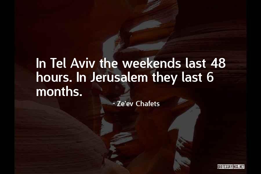 Ze'ev Chafets Quotes 988017