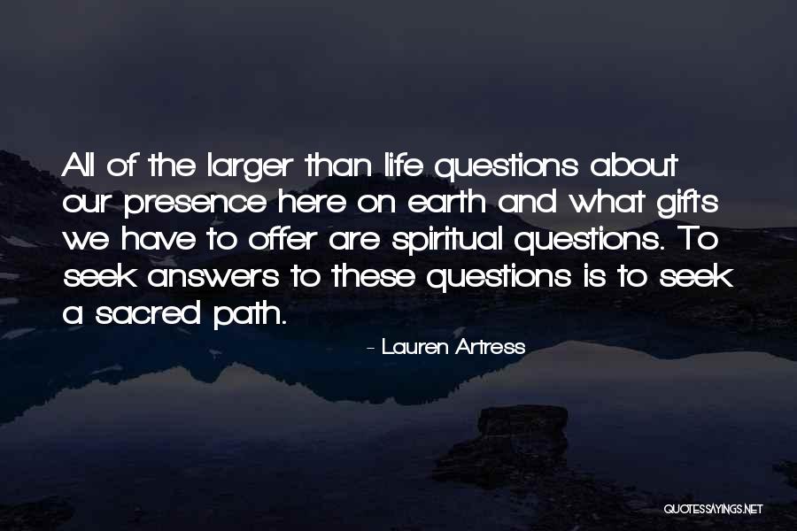 Zefir Quotes By Lauren Artress Zefir Quotes By Lauren Artress