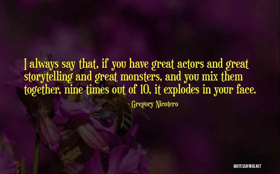 Zehava Cohen Quotes By Gregory Nicotero Zehava Cohen Quotes By Gregory Nicotero
