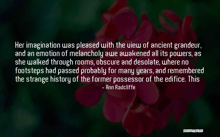 Zehava Zell Quotes By Ann Radcliffe Zehava Zell Quotes By Ann Radcliffe