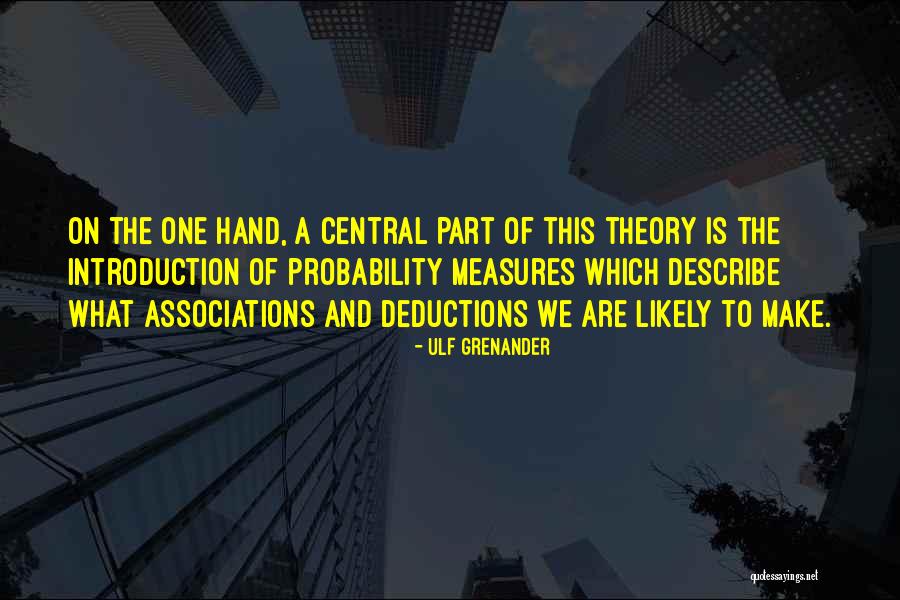 Zeitgeist Ending Quotes By Ulf Grenander Zeitgeist Ending Quotes By Ulf Grenander