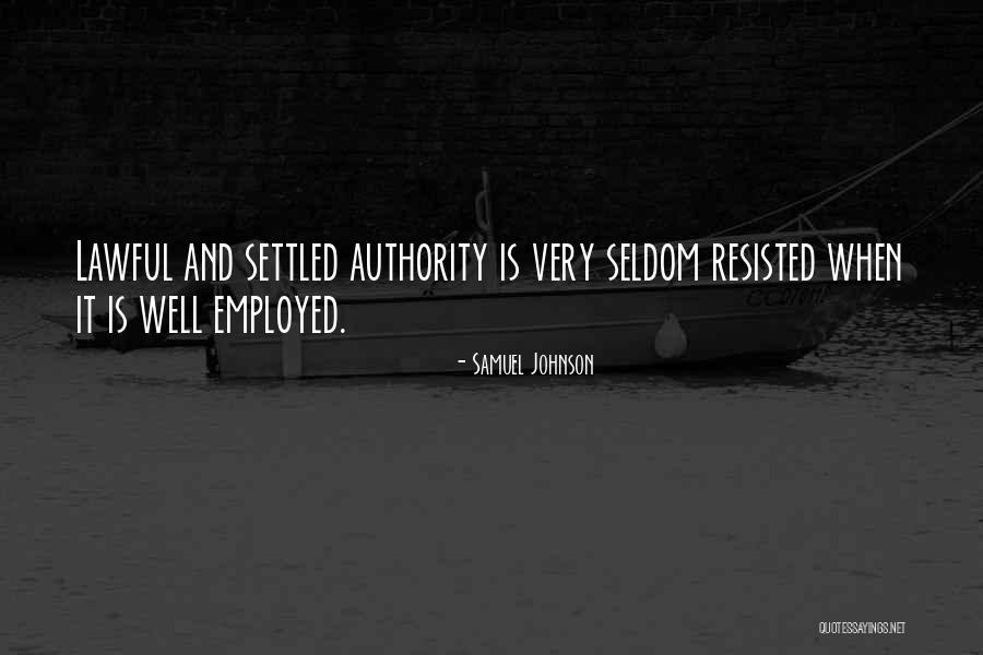Zejmen Quotes By Samuel Johnson
