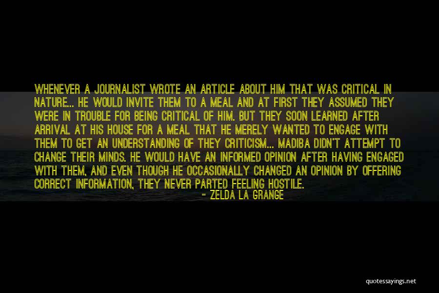 Zelda La Grange Quotes 1238049 Zelda La Grange Quotes 1238049