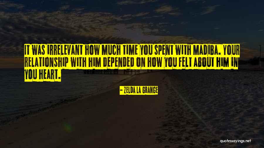 Zelda La Grange Quotes 345385 Zelda La Grange Quotes 345385