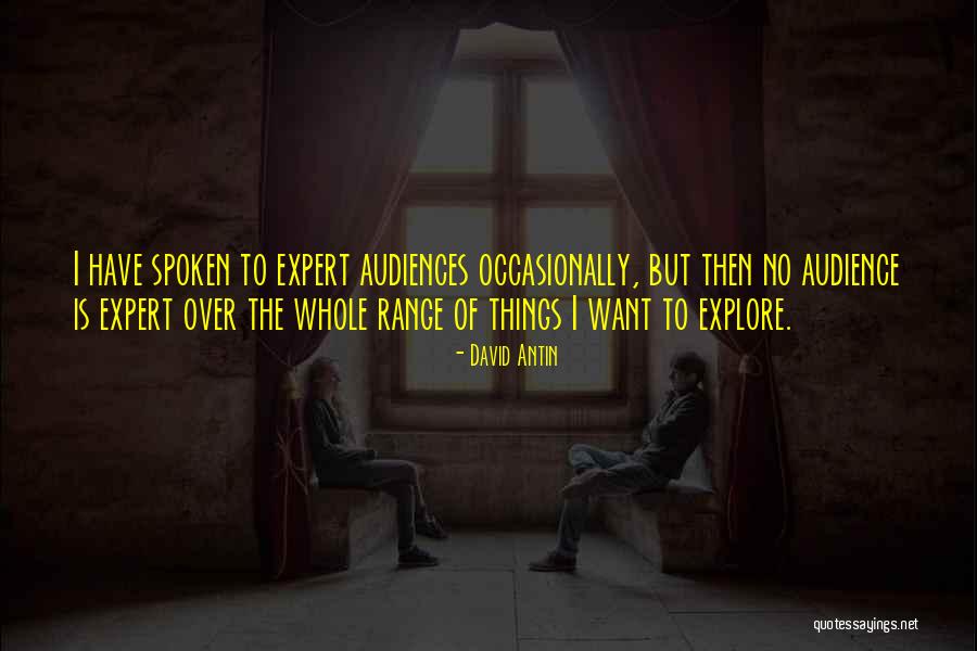 Zeleznicka Quotes By David Antin Zeleznicka Quotes By David Antin