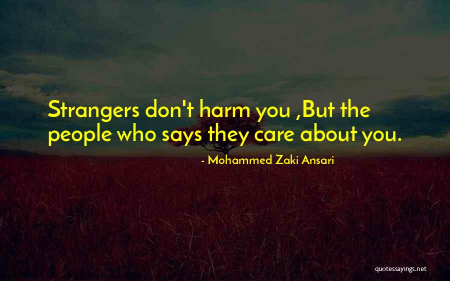 Zelinger Monsey Quotes By Mohammed Zaki Ansari