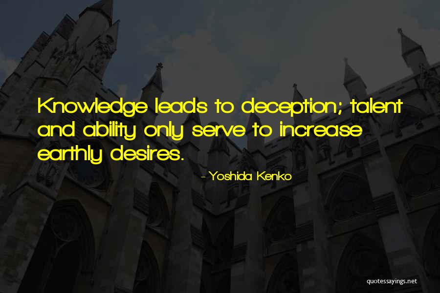 Zelite Knives Quotes By Yoshida Kenko Zelite Knives Quotes By Yoshida Kenko