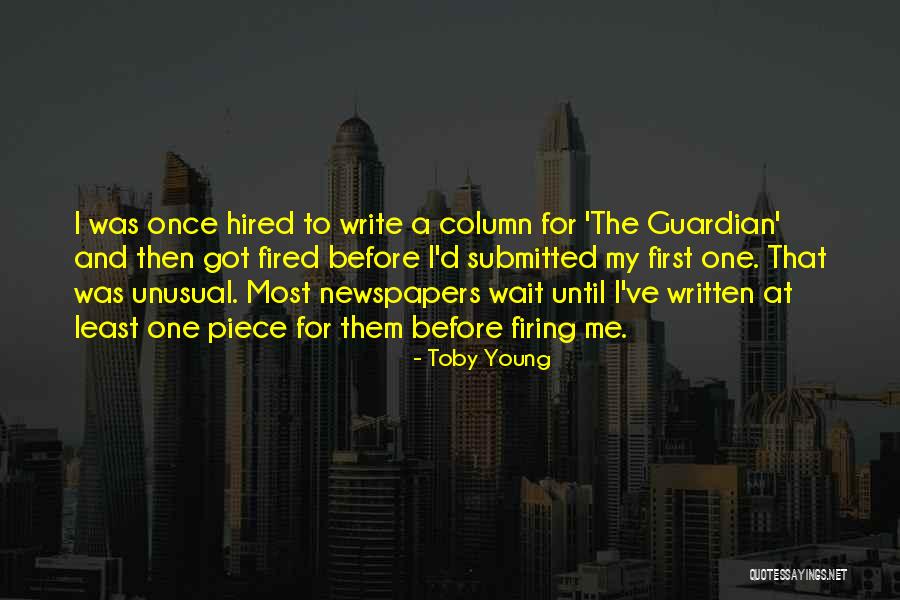 Zelmira Spadoni Quotes By Toby Young Zelmira Spadoni Quotes By Toby Young