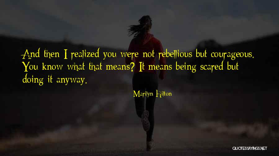 Zemina Quotes By Marilyn Hilton Zemina Quotes By Marilyn Hilton