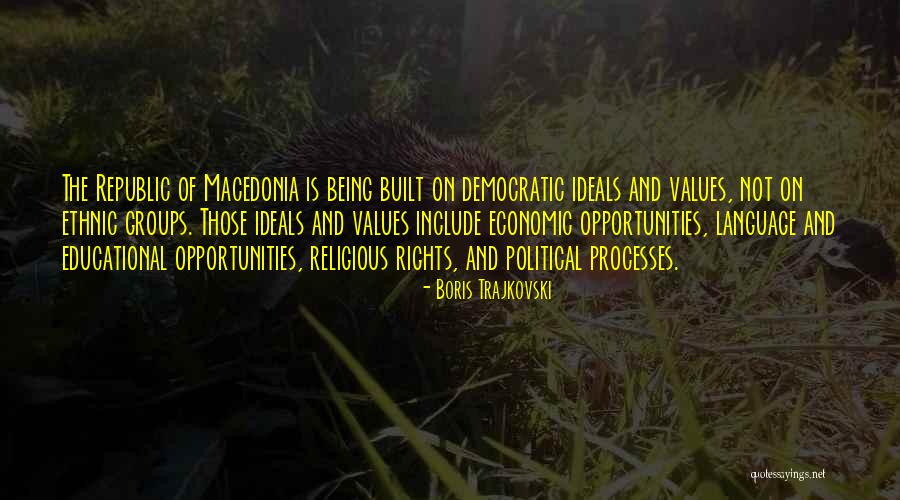 Zemlji Nik Quotes By Boris Trajkovski Zemlji Nik Quotes By Boris Trajkovski