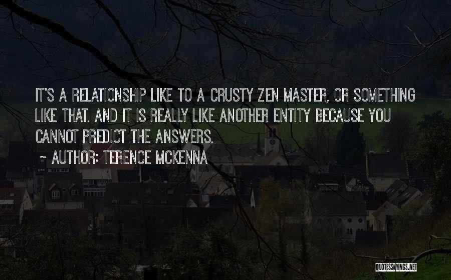 Zen Like Quotes By Terence McKenna