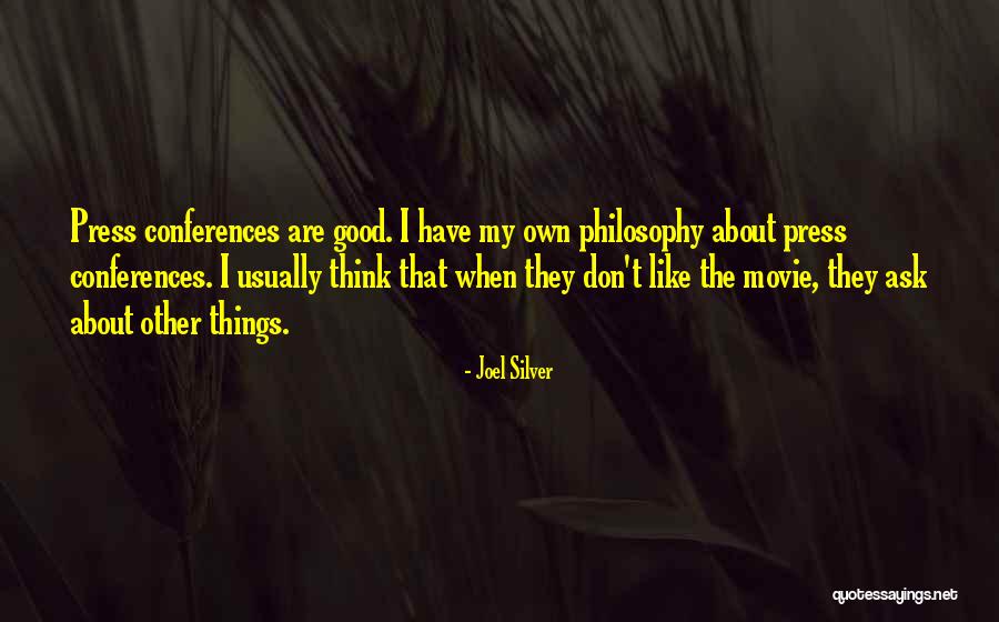 Zenaida Cellars Quotes By Joel Silver Zenaida Cellars Quotes By Joel Silver