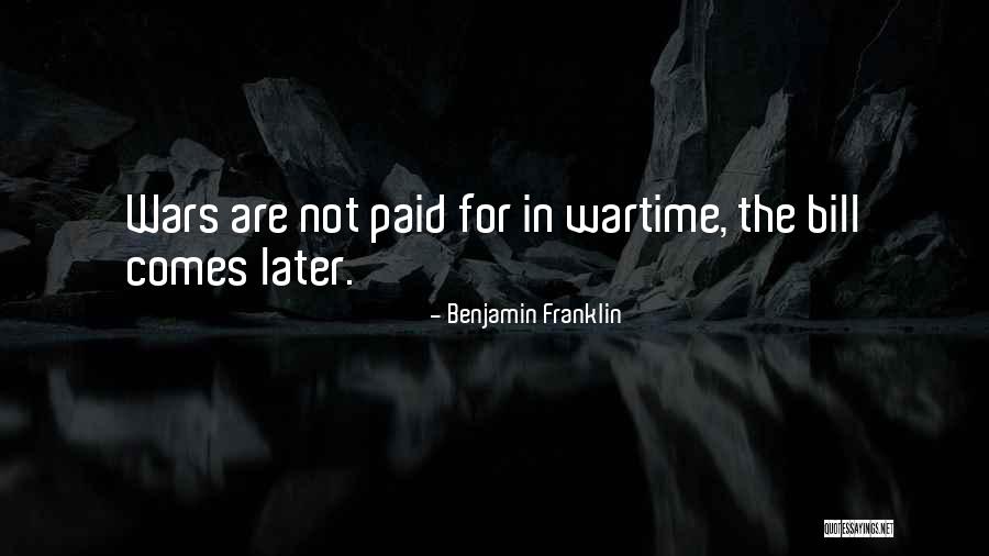 Zenci Quotes By Benjamin Franklin