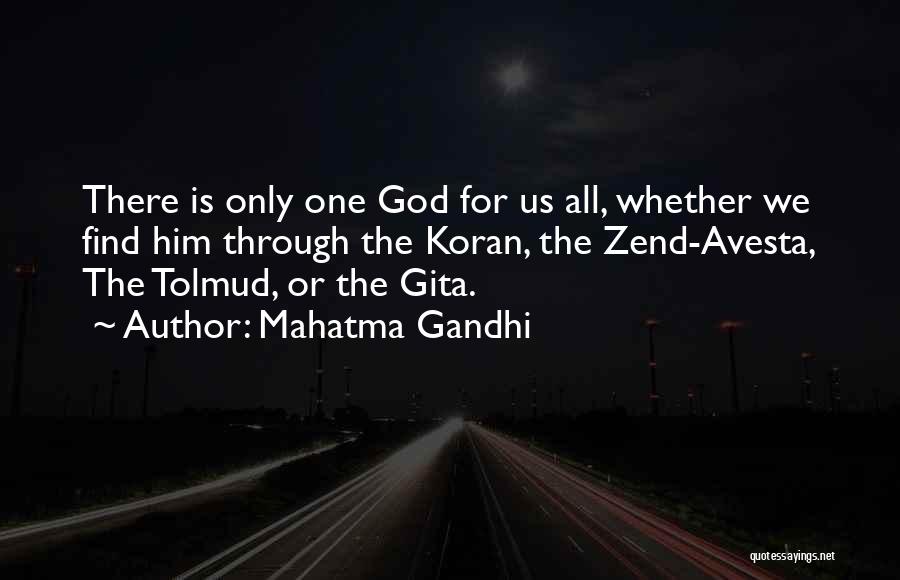 Zend Avesta Quotes By Mahatma Gandhi