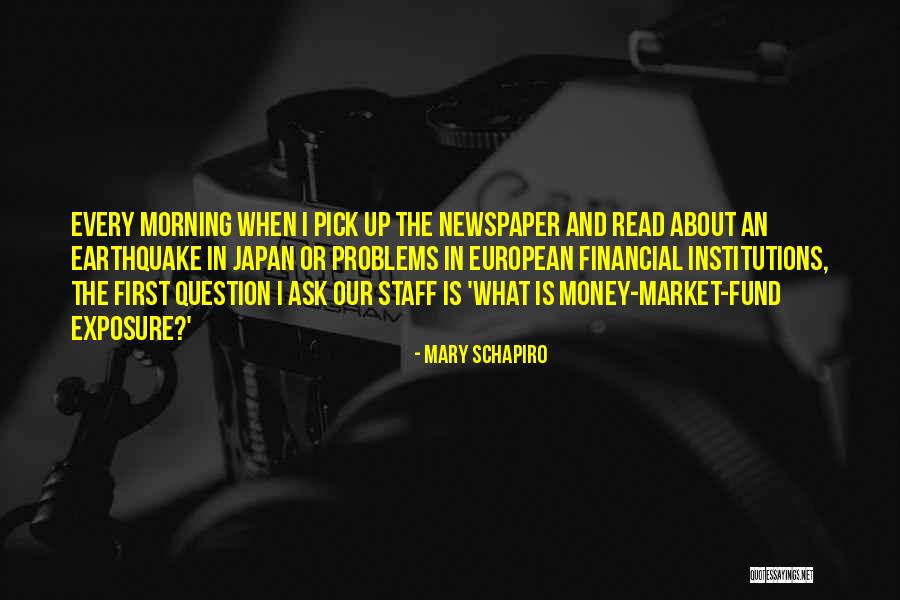 Zenlike Quotes By Mary Schapiro Zenlike Quotes By Mary Schapiro