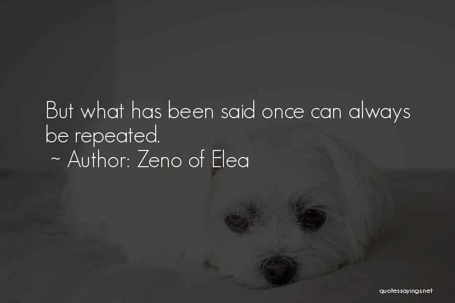 Zeno Of Elea Quotes 2257578