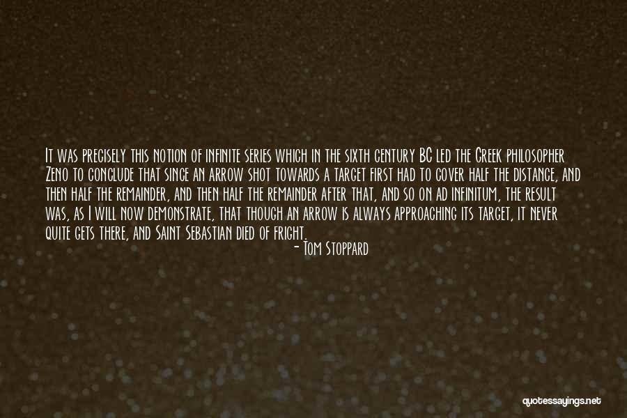 Zeno Philosopher Quotes By Tom Stoppard Zeno Philosopher Quotes By Tom Stoppard