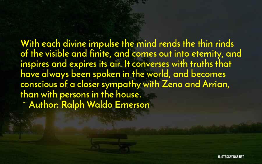 Zeno Quotes By Ralph Waldo Emerson