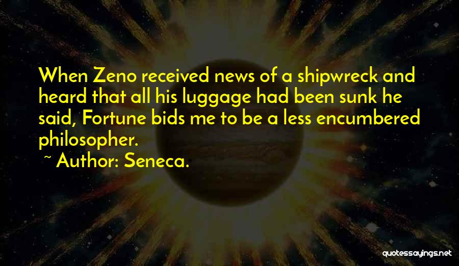 Zeno Quotes By Seneca.