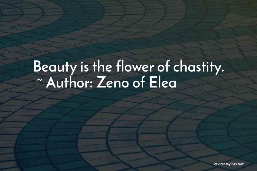 Zeno Quotes By Zeno Of Elea