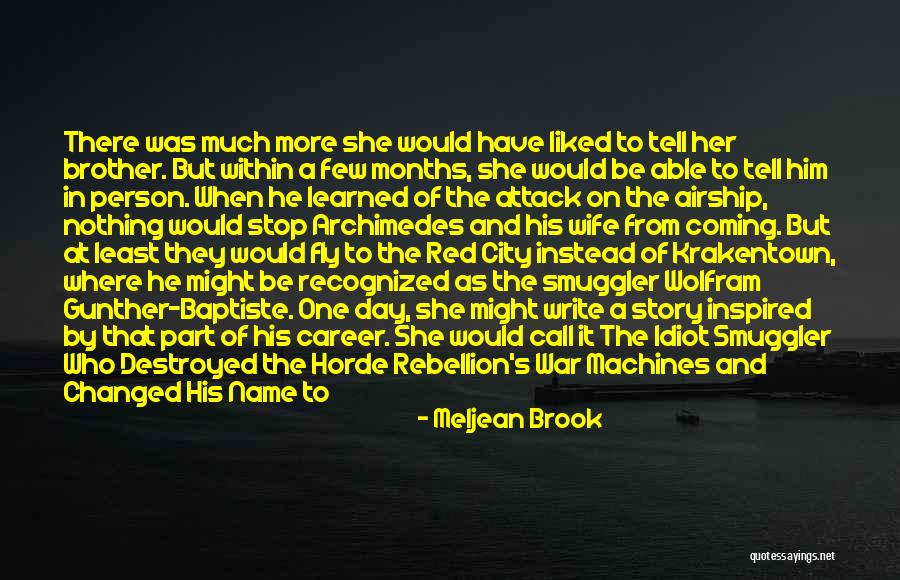 Zenobia Quotes By Meljean Brook Zenobia Quotes By Meljean Brook