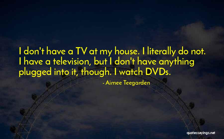 Zeolite Clinoptilolite Quotes By Aimee Teegarden