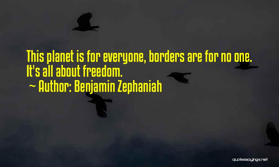 Zephaniah Quotes By Benjamin Zephaniah