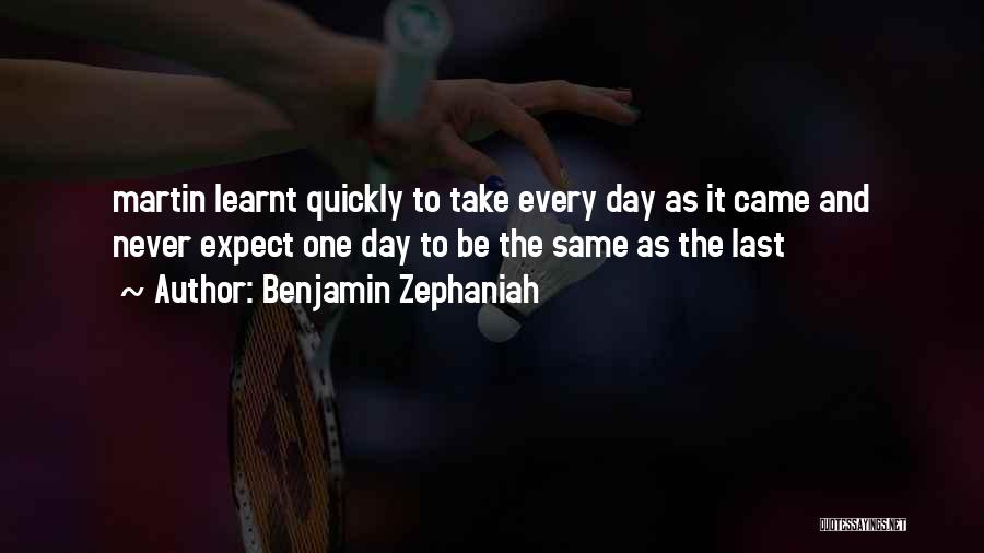 Zephaniah Quotes By Benjamin Zephaniah