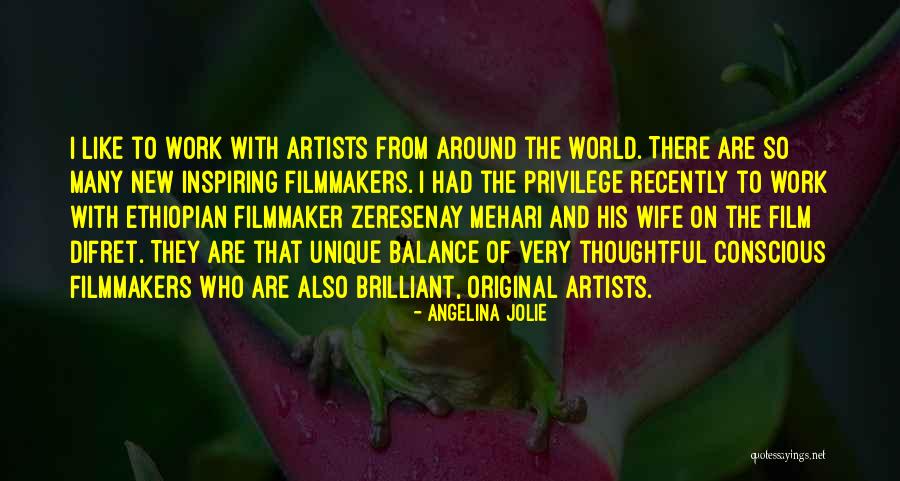 Zeresenay Mehari Quotes By Angelina Jolie Zeresenay Mehari Quotes By Angelina Jolie