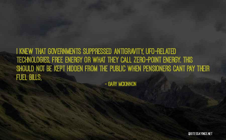 Zero Energy Quotes By Gary McKinnon Zero Energy Quotes By Gary McKinnon