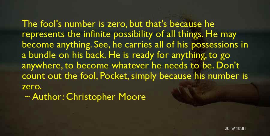 Zero Number Quotes By Christopher Moore