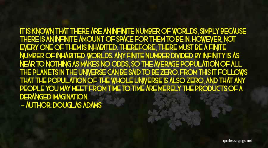 Zero Number Quotes By Douglas Adams