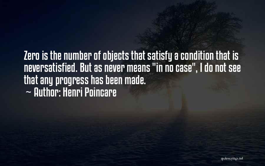 Zero Number Quotes By Henri Poincare