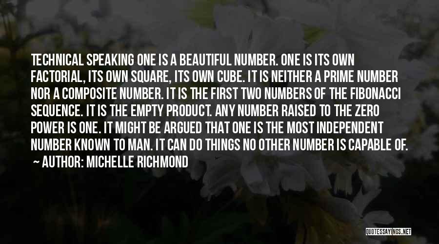 Zero Number Quotes By Michelle Richmond