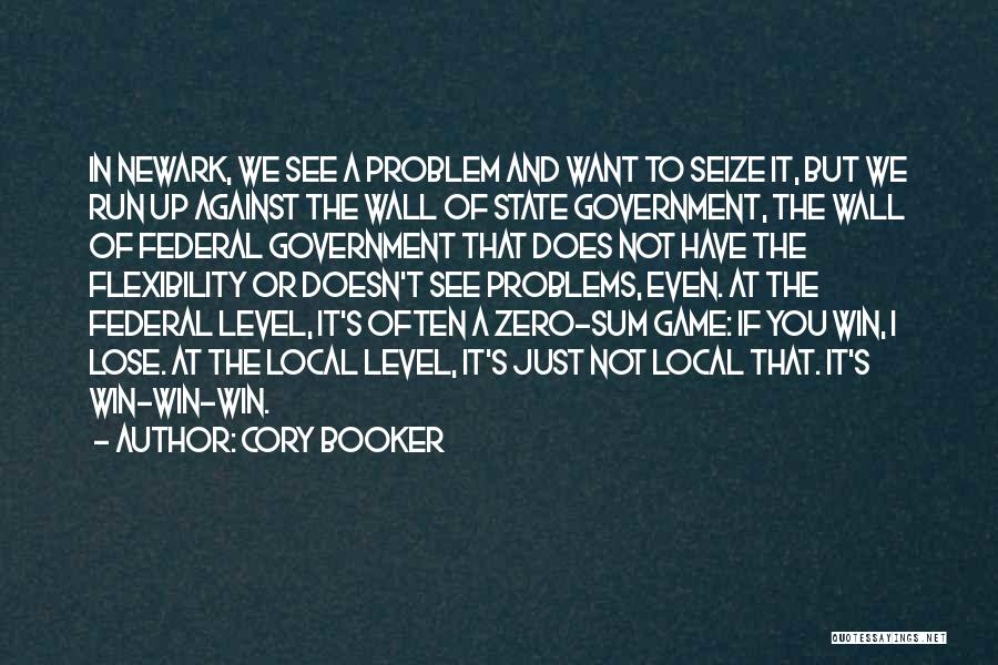 Zero Sum Quotes By Cory Booker