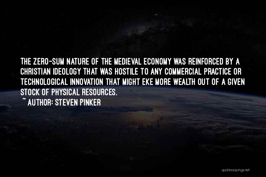 Zero Sum Quotes By Steven Pinker