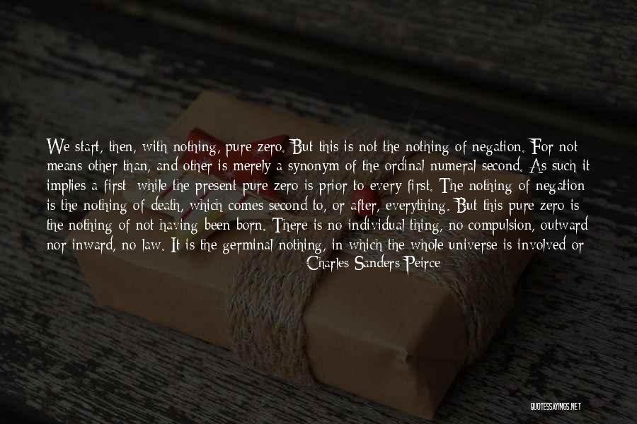 Zero To Quotes By Charles Sanders Peirce Zero To Quotes By Charles Sanders Peirce